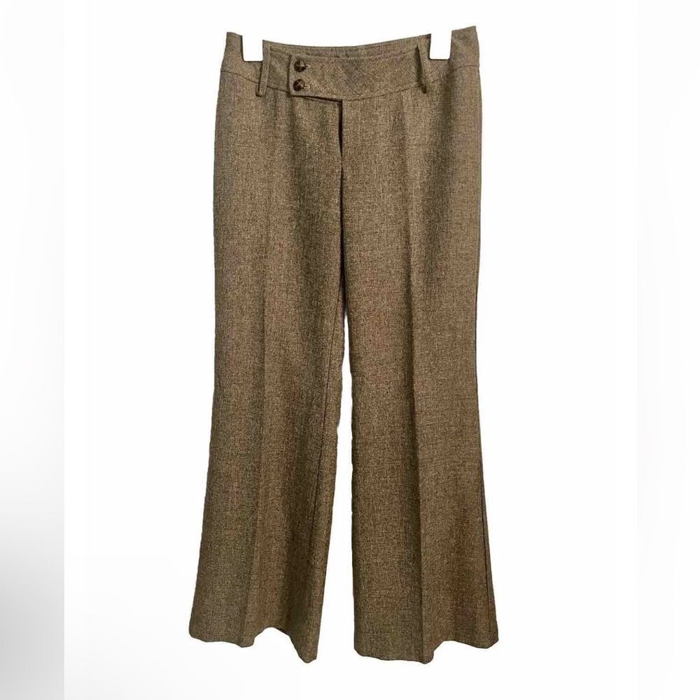 Spring Street Trousers Pants Women Brown Wide Leg Winter Spring Size 9
